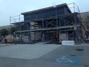 The Karnes County Family Detention Center has shown evidence of renovation and expansion since mis-September 2014.